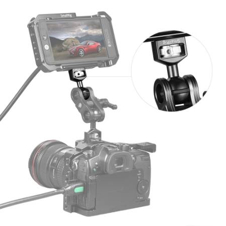SmallRig 2211 - głowica kulowa - przykład użycia